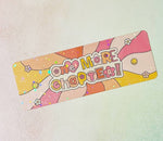 One More Chapter Retro Sparkle Bookmark