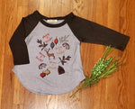 Merry & Bright Raglan Top